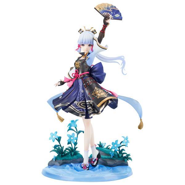 [USED] Bonus: Genshin Impact Kamisato Ayaka Shirasagi Hyouka Ver. 1/7 Scale Complete Figure [APEX]