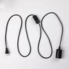 LED Lampenfassung Lampensockel mit Kabel Schalter Stecker DIY Hängekabel Zubehör Einfache Kleine Pendelleuchte E27 Schraublampenfassung