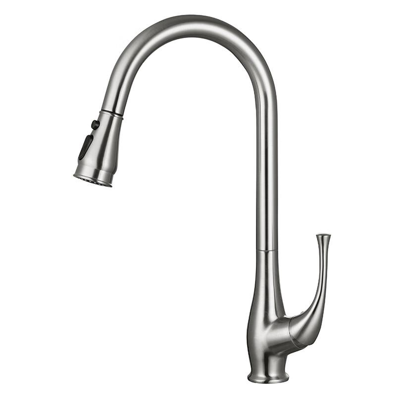 TLXT Kitchen Pull-Out Sink Faucet