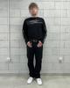 Unisex Japanese Retro Long Sleeve T-shirt: Loose, Breathable Round Neck with Letter Print for Teens, Perfect for Spring and Autumn