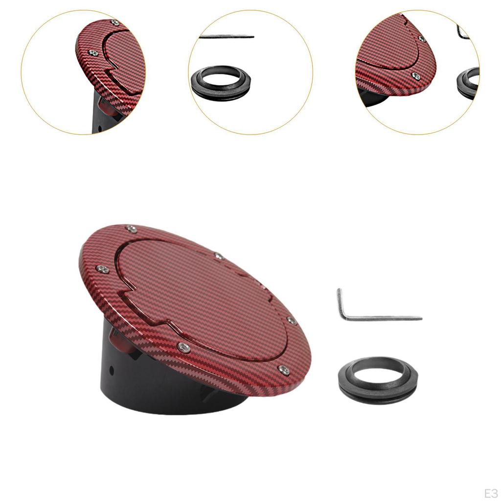 Fuel Filler Door Cap, Gas Tank Cover, for Easy Installation