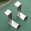 Stainless Steel Multi-Functional Z-Shaped Coat and Hat Hook
