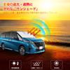 New Nissan Serena C28 Series Sunshade Specific to SERENA NC28 Windshield Car Shade UV Sun Light Heat for Car Privacy Custom Part Triangular Window -