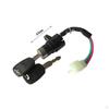 Remplacement du verrou de la boîte à batterie Kit de verrous de sécurité pour moto pour électrique