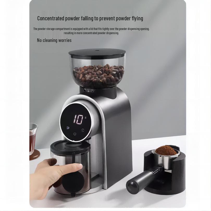Adjustable Coarseness Italian Pour Over Commercial Coffee Grinder - Minimalist Style