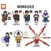 WM6163 Anime Series Tanjiro & Muzan Building Block Toy Set