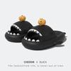 2024 Summer Adult Shark Couple Slippers for Men&Women Beach Shoes Indoor Cartoon EVA Shoes Bathroom Flat Shoes Non-Slip Sandals