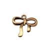 Pendants Bow With Crown Charms For Princess Themed Jewelry Making Alloy