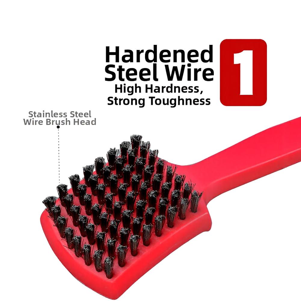 

Rubber Removal Tire Wire Brush Tire Maintenance Heavy Duty Tire Cleaning Tool Tire Cleaning Brush Curved Bristle Head China Mainland