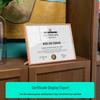 JINXI A4 Crystal Certificate Frame