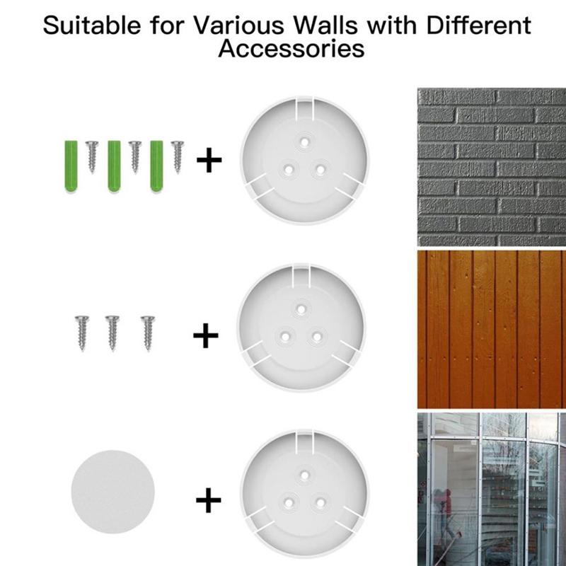 Wall Mount For Yi 1080P Home Camera 360 Degree Rotating Bracket Holder For Indoor Yi/Mi Home Security Camera