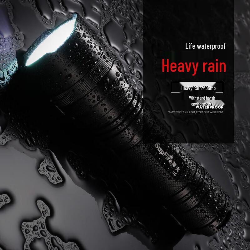 Shenhuo L6-S T6 High Power Rechargeable LED Flashlight