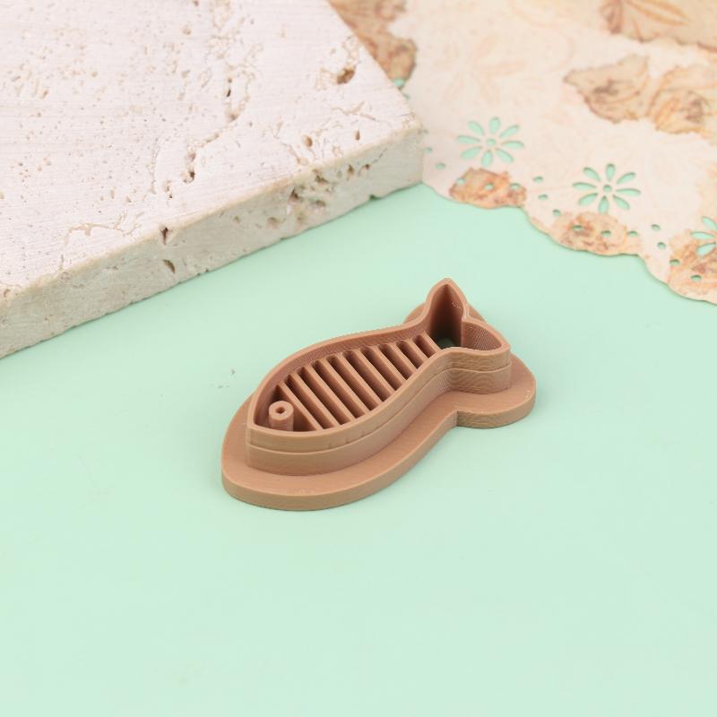 

1/4Pcs Cute Fish Polymer Clay Cutter Soft Ceramic Pottery Diy Clay Earrings Jewelry Cutting Mold as the picture