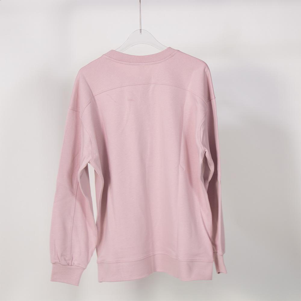 

Женский пуловер для йоги на осень и зиму - Повседневный свободный крой, круглый вырез, длинный рукав S (code 2) 85-100 jin