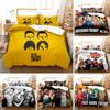 3D Printed Big Bang Theory Bedding Set TBBT Duvet Cover 3Pcs Cover Single Twin Quilt Bedclothes Cover Home Textile