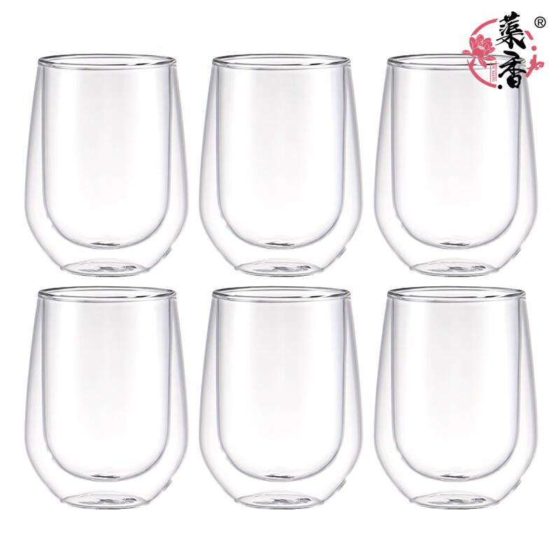 Insulated Double-Layer Borosilicate Glass Cup