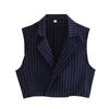 Women's Kaslead Stripes Straight-Leg Trousers Vest