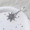 Luxury Crystal Snowflake Hairpins Barrettes Women Fashion Girls Hair Clip Pins Hairgrip Rhinestone Moon Star Hair Accessories
