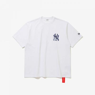 New Era New York Yankees Drawing T shirT whiTe