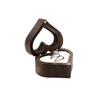 Engagement Ring Box Heart Shape Wooden Ring Case Unique For Proposal Wedding
