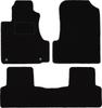 Tapetes de veludo preto para: Honda CR-V III SUV (2006-2012)