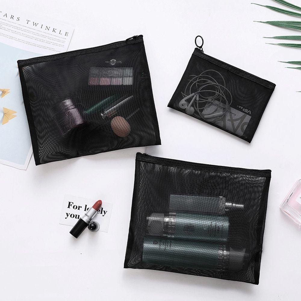 Bag Organizer Case Wash Pouch Mesh Cosmetic Bag Cosmetic Cases Makeup Bags Storage Toiletry Bag