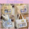 College Style Simple Nylon Shoulder Bag With Zipper Closure For Daily Use
