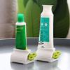 Toothpaste Squeezer, 6 Pcs Toothpaste Tube Squeezers, Multi-Purpose Toothpaste Dispenser, Rolling Toothpaste Holder Stand