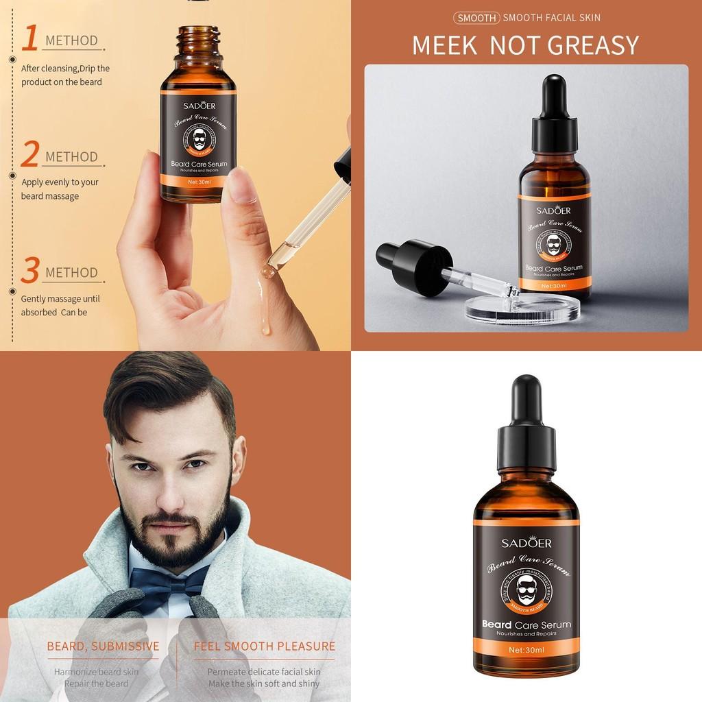 Sadoer Beard Care Essence Hydrating Moisturizing Serum For Universal Skin Types 30ml