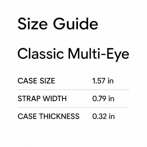 Daniel Wellington DW Men's Classic Multi-Eye 40 Ashfield B Onyx Watch, a Sophisticated Luxury Timepiece with a Mesh Dial. A Popular Gift Idea.