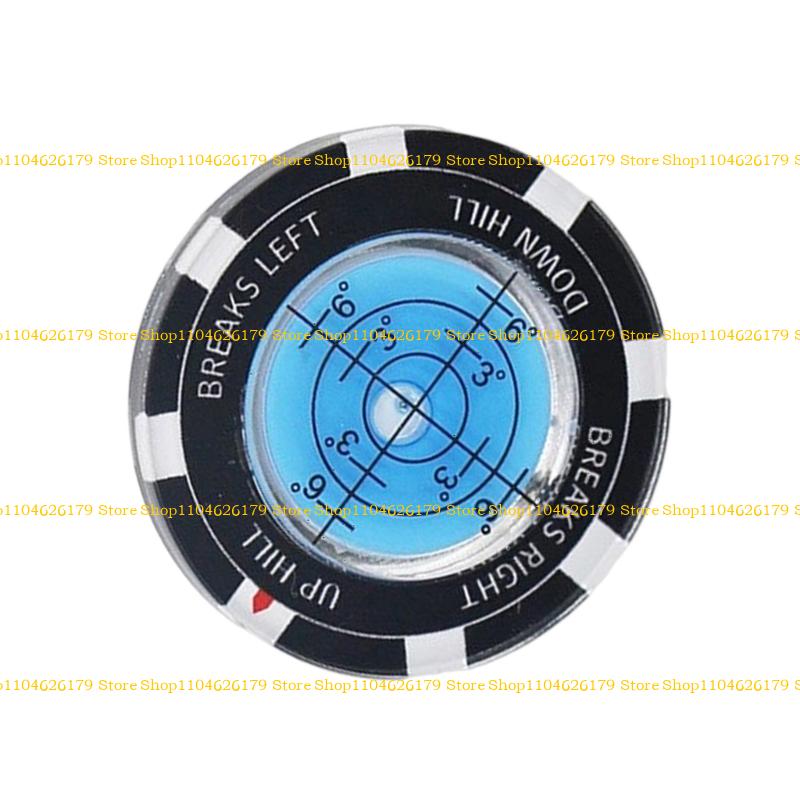 A1A2 Durability Double Side Golf Marker Multifunctional Light weight Golf Putting Aid