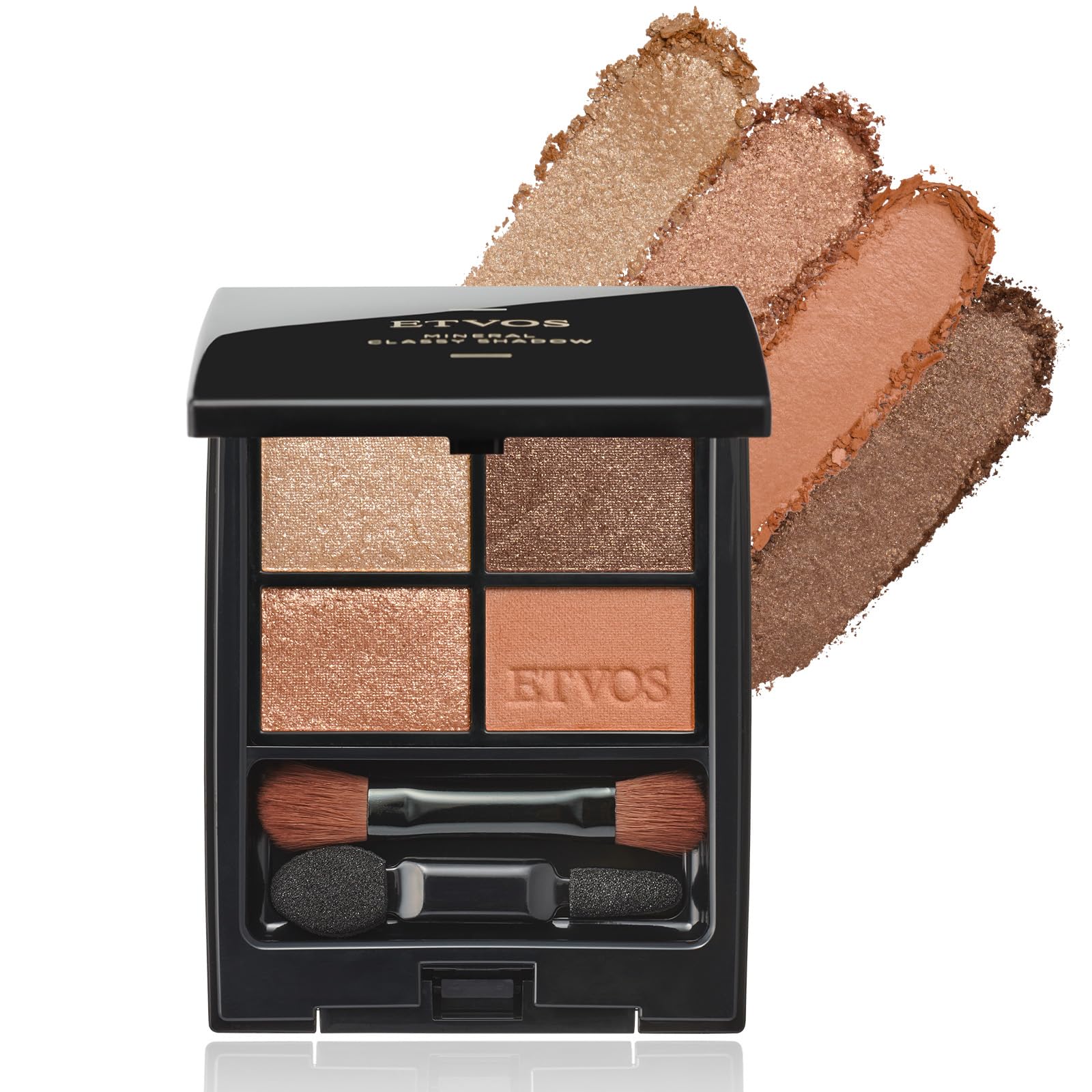 

ETVOS Mineral Classy Shadow #Ginger Camel (Eyeshadow for Sensitive Skin, Dullness, Dryness, Pearlescent Shine, Soap-Removing)