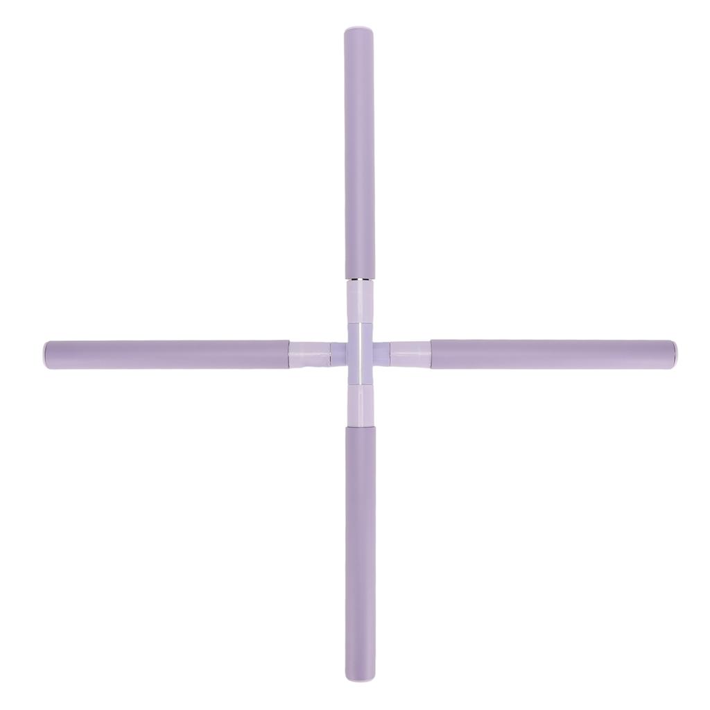 Haltungsstab Dehnwerkzeug Männer Frauen Ergonomisch Einziehbar Rücken Haltungsstab Lila