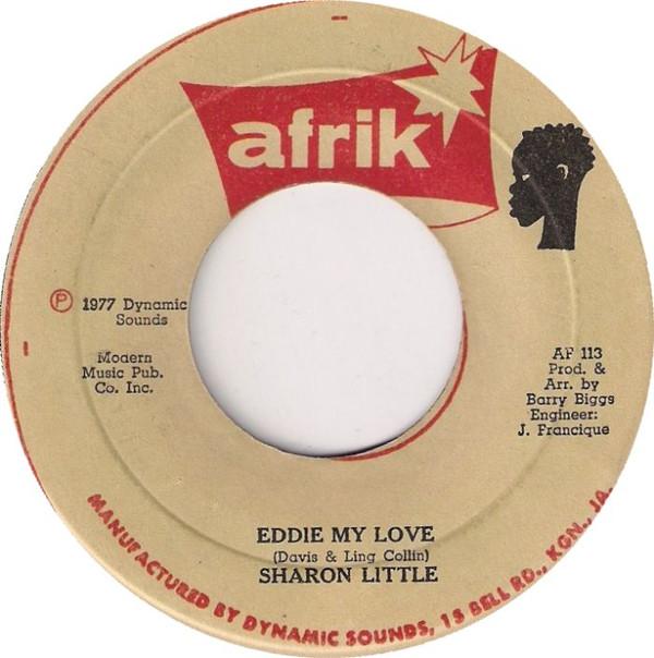 

7inch Record SHARON LITTLE - Eddie My Love NONE Afrik 1977 Jamaica Reggae, Ska & Dub Used