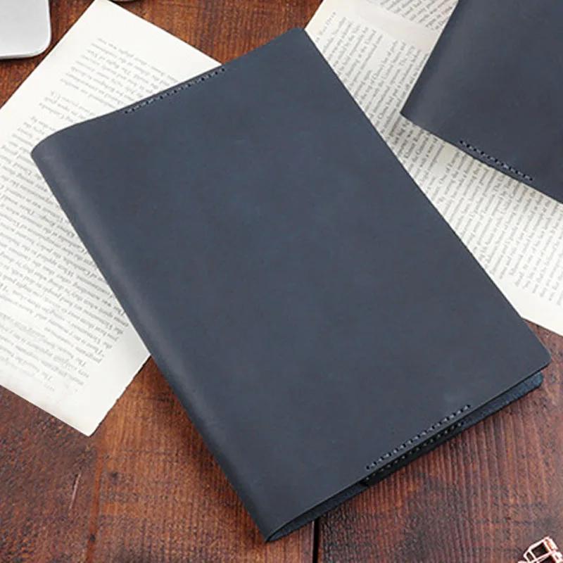 Fromthenon Genuine Leather Cover for Ho-Bo A5 A6 Notebook Cover Planner Vintage Retro Diary Stationery Office & School Supplies