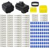3 Kit 8 Pin 8 Pin Waterproof Wire Connector