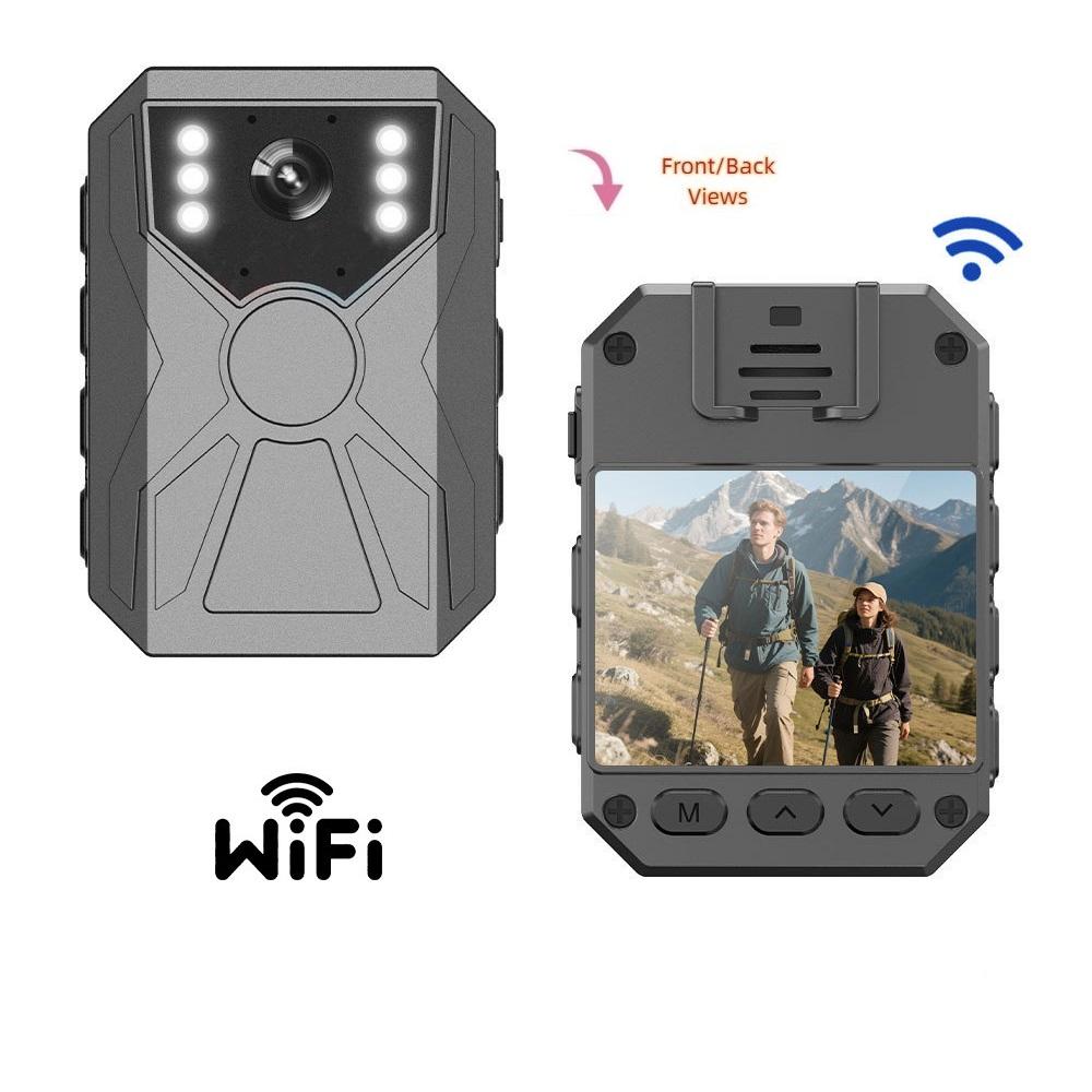 1080P Quad Dash Cam, 4-Channel Recording, WiFi, Phone Sync, Parking Monitor