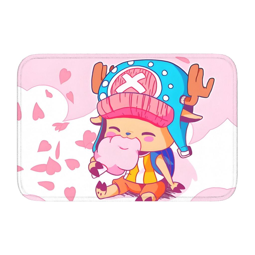 Tony Tony Chopper Doormat Anti-Slip Bath Kitchen Welcome Mat Toilet Door Floor Entrance Carpet Rug Footpad