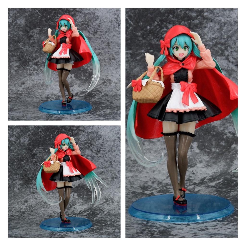 Lifelike Hatsune Miku Little Red Riding Hood Figure Toy Model Perfect Home Decoration Great Gift For Anime Lovers