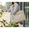 Tote Bag Large Capacity Women's Shoulder Bag Casual Solid Color Simple Portable Commuter Tote Bag