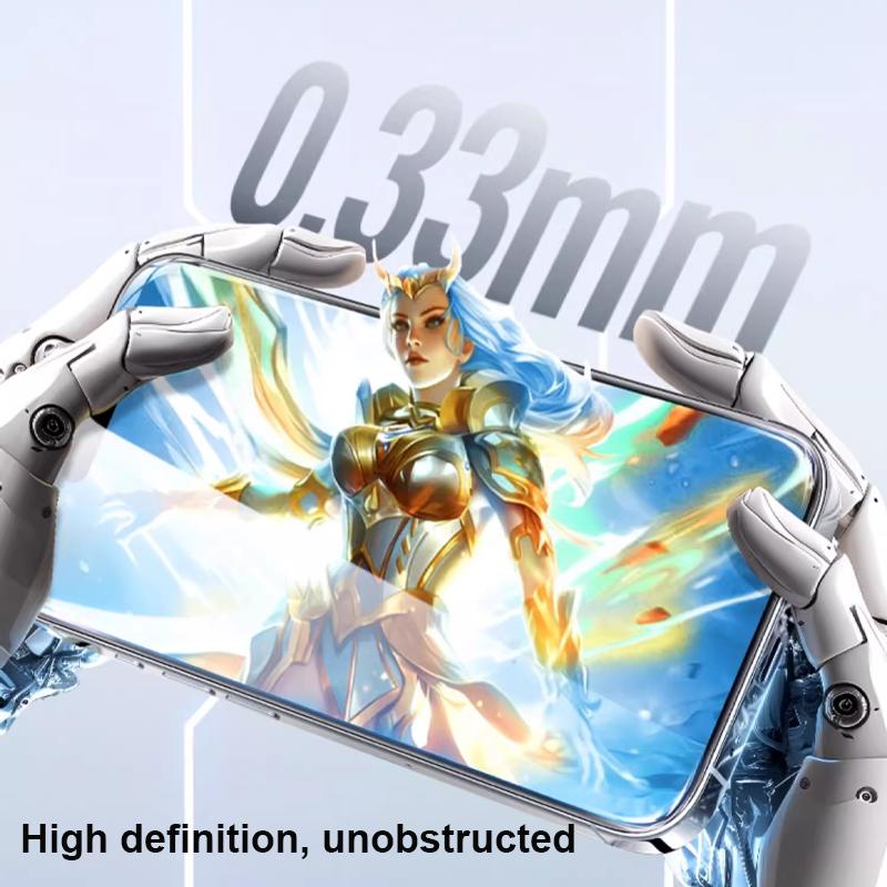 5 pçs protetor de tela para iphone 17 ar 16 15 14 13 12 11 pro max plus mini vidro temperado para iphone 7 8 6 plus