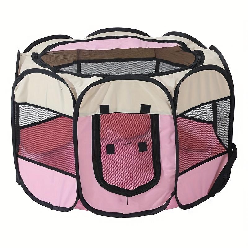 Portable Pet Playpen Cat Birthing Room Foldable Dog Playpen Octagon Puppy Playpen Indoor for Dogs Cats And Rabbits Small animals