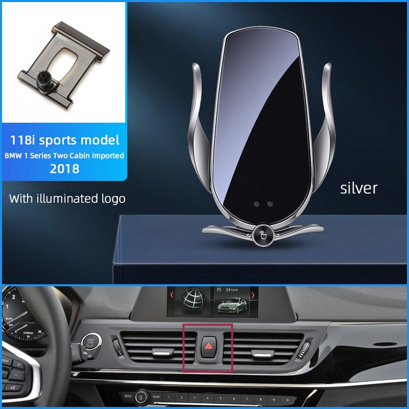 For Bmw X1 X2 X3 X4 X5 X6 X7 2 3 5 7 Series Wireless Charging Magnetic Car Phone Holder Base Charger Auto Accessories For iPhone