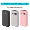Shockproof Silicone Case Solid Color Dustproof Protective Cover Soft Portable Carrying Case for CUKTECH No.15 AIR 15000mAh 100W