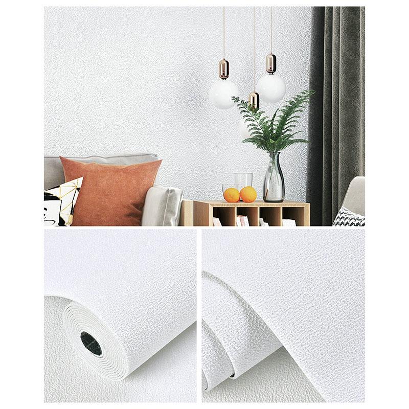 Strukturierte selbstklebende Tapete - 50 cm breit Wasserdichte Wandverkleidung für Schlafzimmer/Wohnzimmer, 3D-Relief DIY-Dekoration