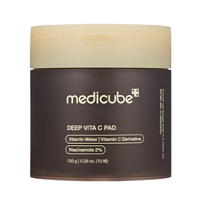 Deep Vita C Dark Spot Brightening Pads 70 Sheets – Vitamin C Tone-Up Care