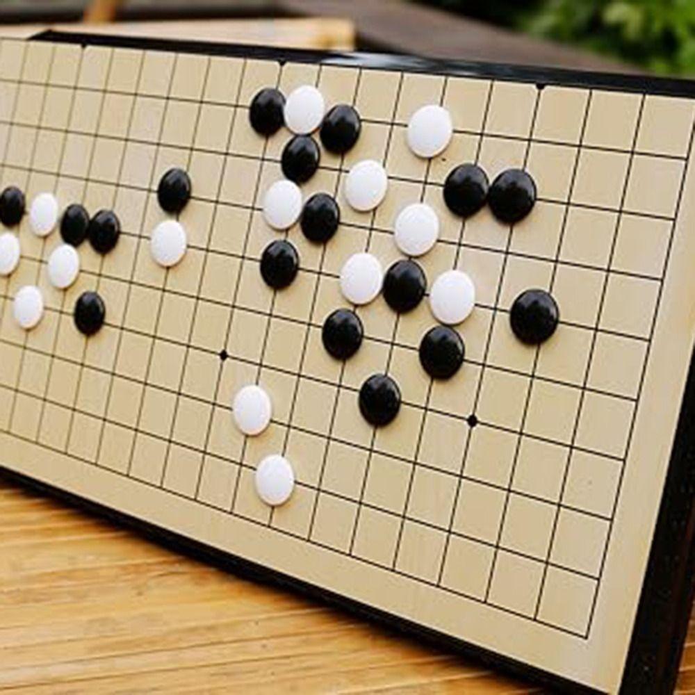 S/M/L/XL Gomoku Game Set Foldable Chessboard Strategy Game Chessmen Board Toy Set Travel Game