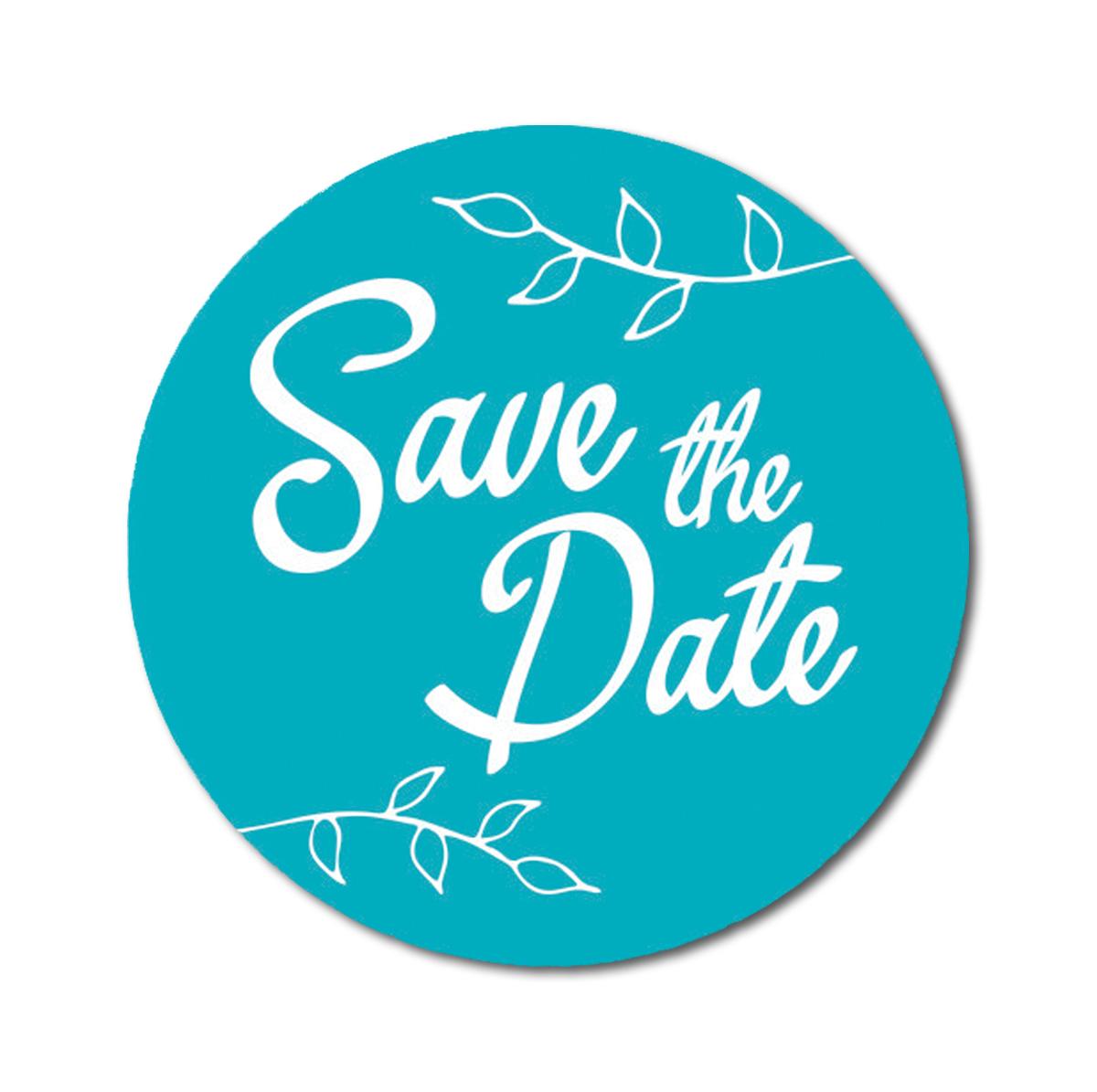 

Darling Souvenir DIY 45 Pcs Dark Brown Leaf Vines Save The Date Stickers Round Envelope Seal-1.6 1.6 Inches Diameter бірюзовий колір синій
