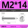 4.8 Grade Galvanized Phillips Round Head Screw (M2-M8)