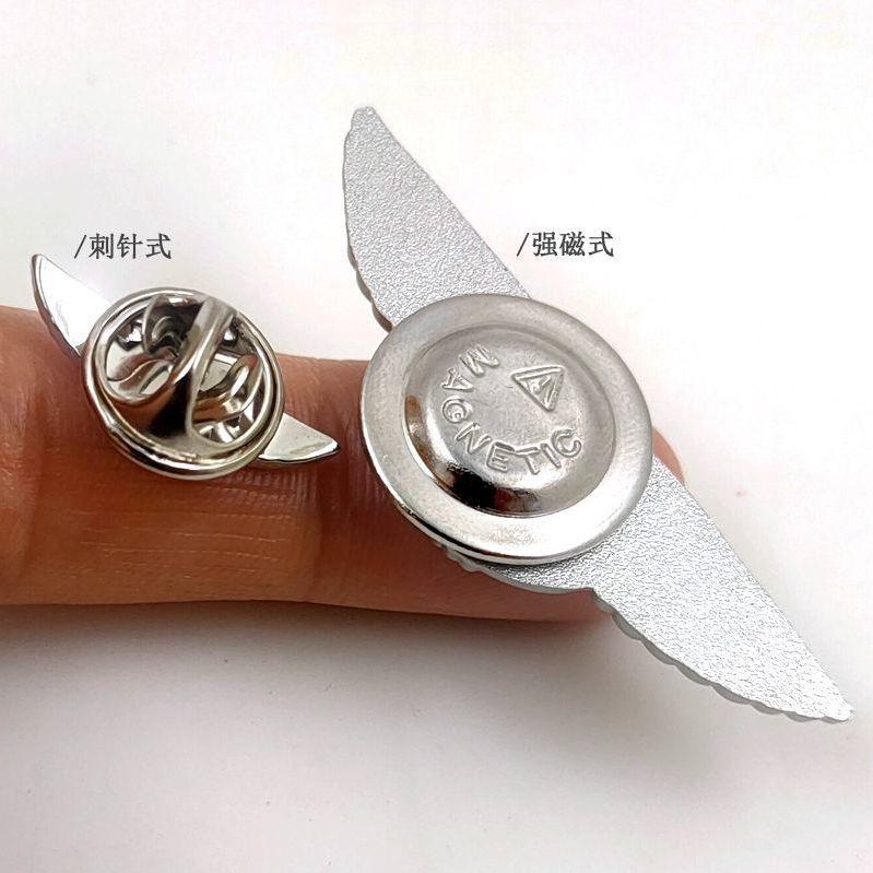 For Bentley LOGO Suitable For Bentley Brooches Badges Car Emblems Shirt Collar Labels Starlight Metal Lapels High-endAccessories